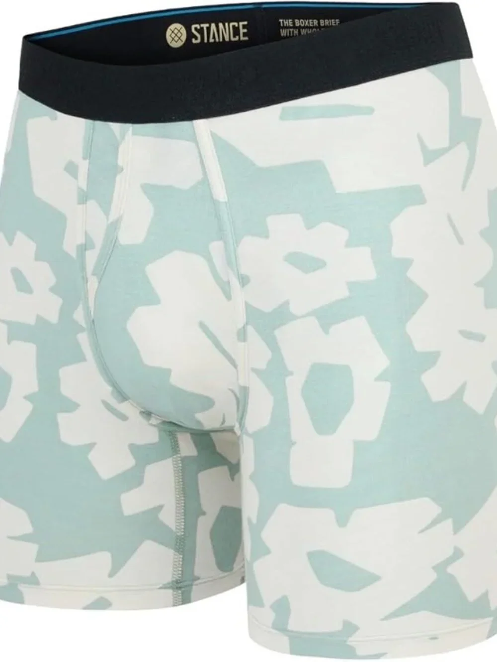 Stance Paper Floral Wholster Boxer Brief GREEN M